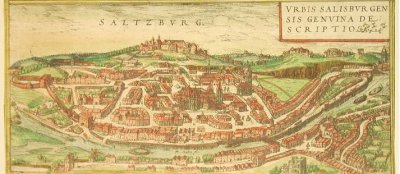 Ansicht von Salzburg von 1575 (Marcus Setznagel)